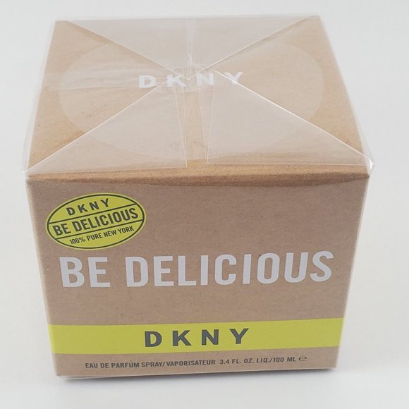 DKNY Donna Karan Be Delicious 100% Pure New York Eau De Parfum 3.4 oz 100 ml Sea - Picture 2 of 5